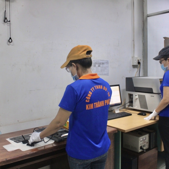 Phòng kiểm tra chất lượng thí nghiệm